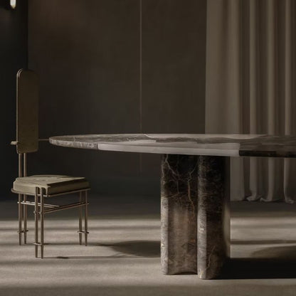Luxus Marmor-Esstisch Liam - verschiedene Sorten
