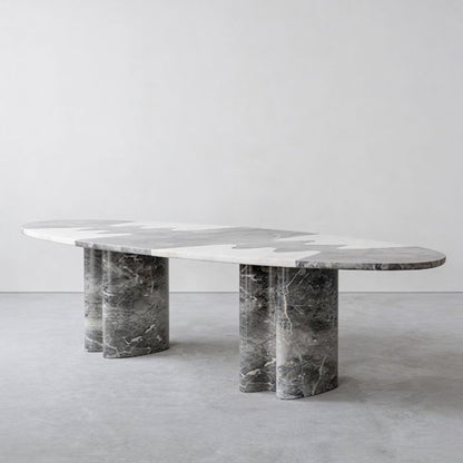 Luxus Marmor-Esstisch Liam - verschiedene Sorten
