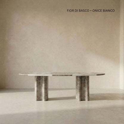 Luxus Marmor-Esstisch Liam - verschiedene Sorten