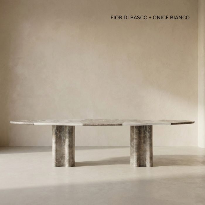 Luxus Marmor-Esstisch Liam - verschiedene Sorten