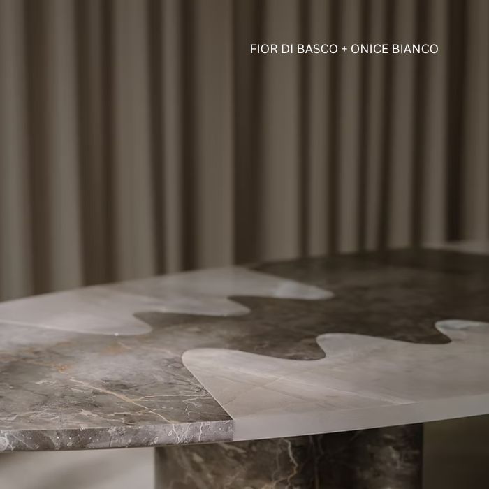 Luxus Marmor-Esstisch Liam - verschiedene Sorten