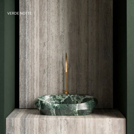 Luxus Marmor-Waschbecken 58x44cm verschiedene Sorten