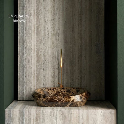 Luxus Marmor-Waschbecken 58x44cm verschiedene Sorten