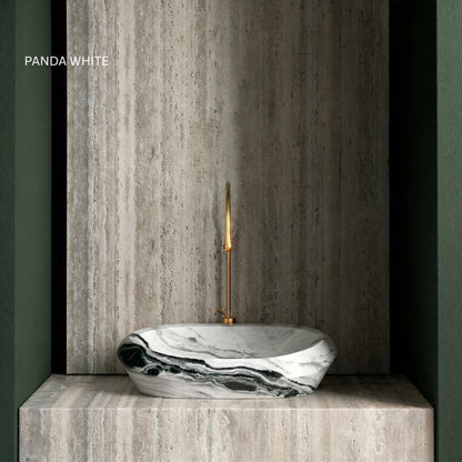 Luxus Marmor-Waschbecken 58x44cm verschiedene Sorten