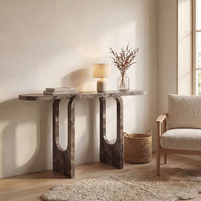 Luxury Marble Console Table Leo - multiple options