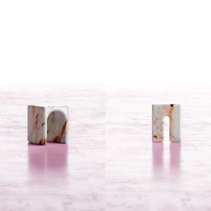 Luxury Marble Stool Asger - multiple options