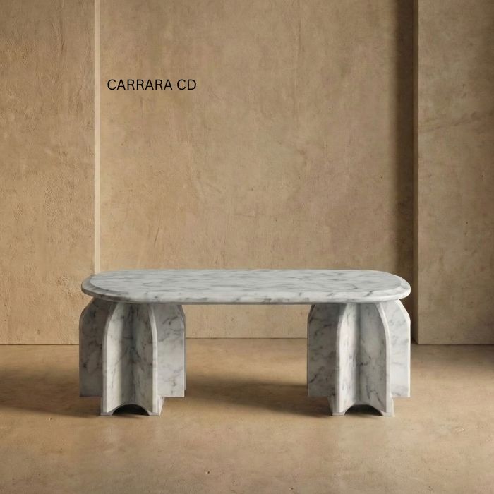 Luxus Marmor Sitzbank Henrik - verschiedene Sorten