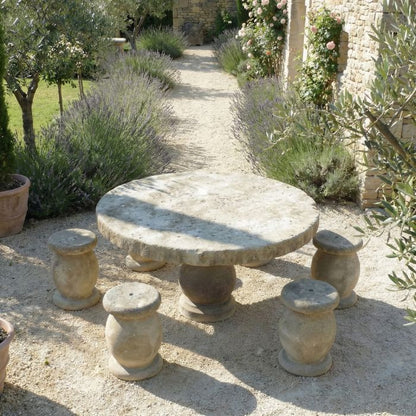 Limestone Premium Dining Table Pierre