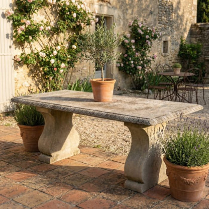 Limestone Premium Dining Table Etienne