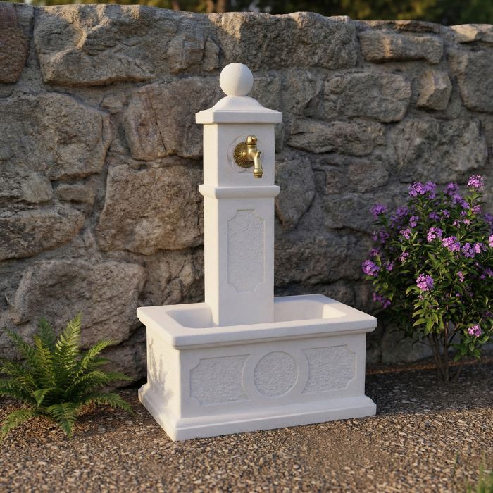 Fuente de jardín y pared Ariel