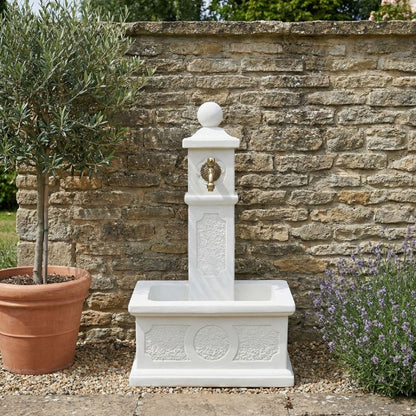 Fuente de jardín y pared Ariel
