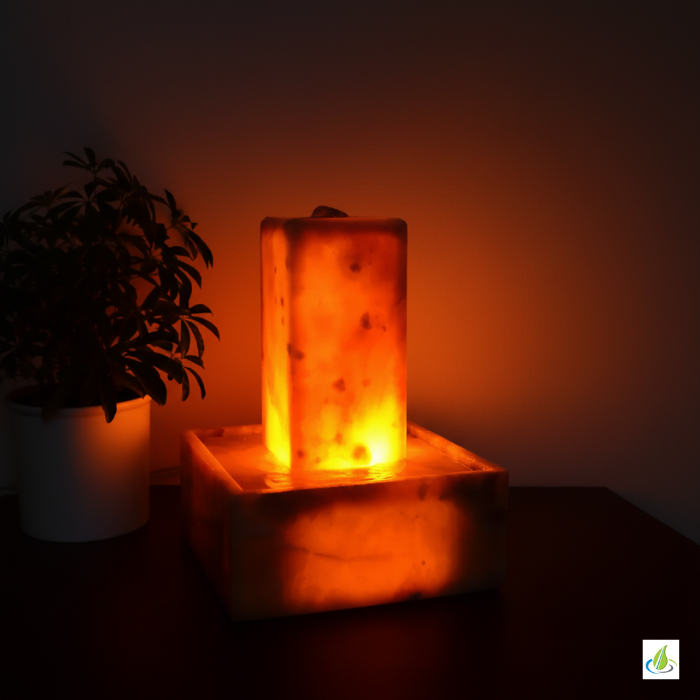 Lichtbrunnen Onyx Marmor Sunshine