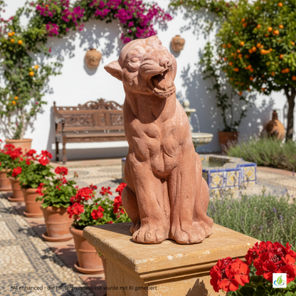 Terracotta Statue "Pantera"