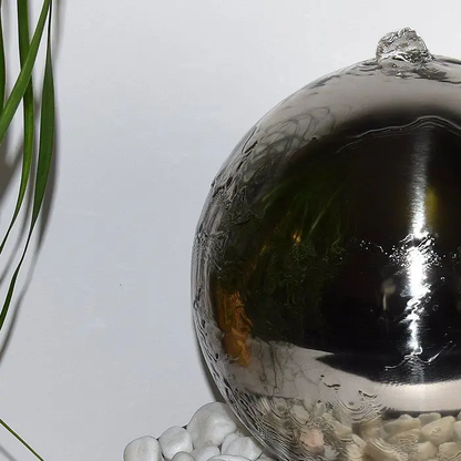 Edelstahl Kugelbrunnen Poison