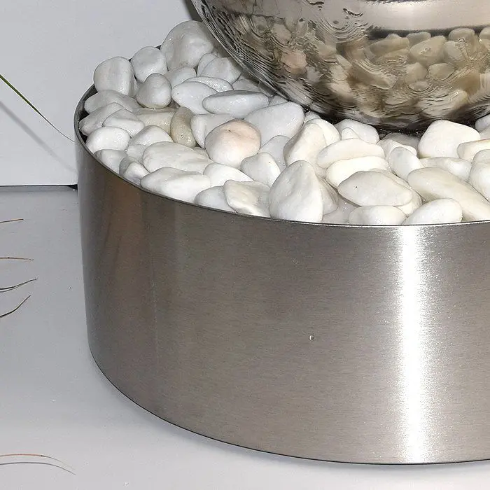 Edelstahl Kugelbrunnen Poison