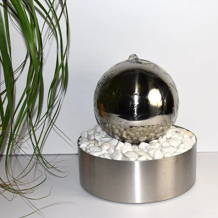 Edelstahl Kugelbrunnen Poison