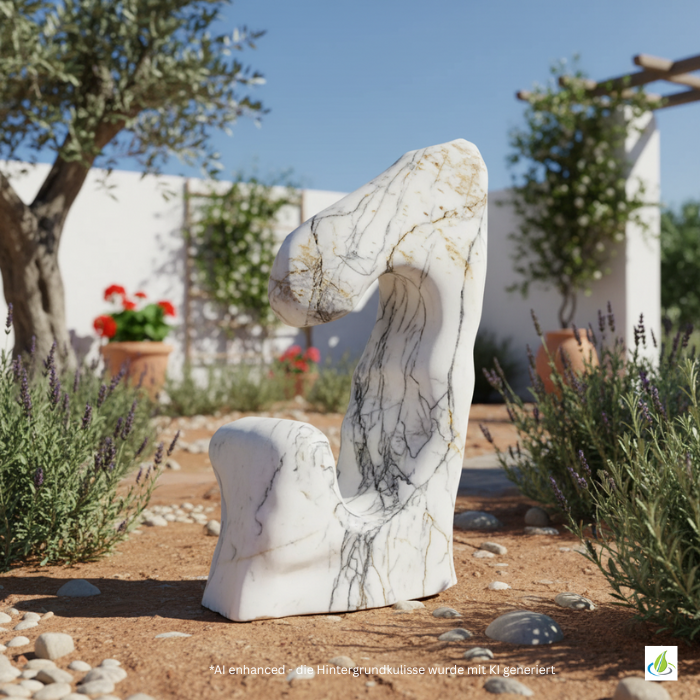 Pierre décorative d'exposition Purple Wave marbre Santiago 1/H 102cm