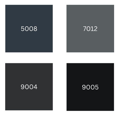 Auswahl RAL Farben Standard bei diesem Modell