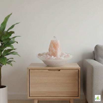 Indoor Fountain Gemstone Rose Quartz