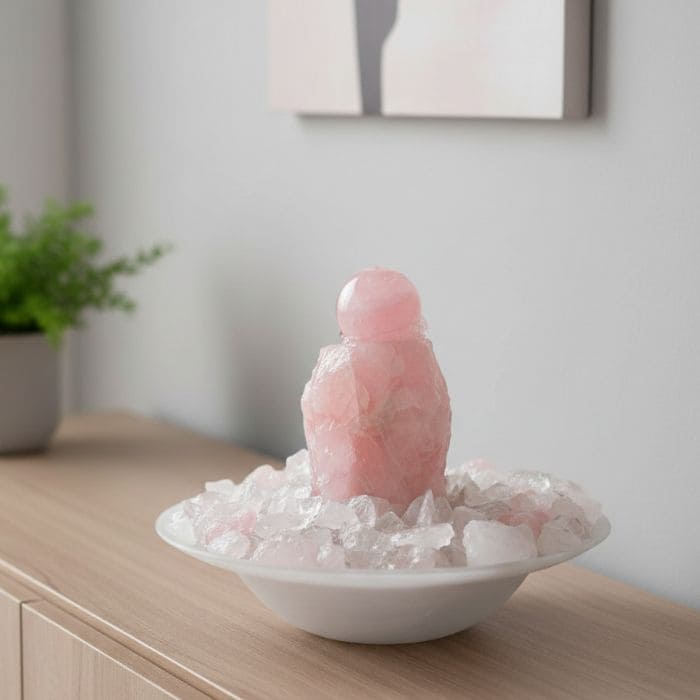 Indoor Fountain Gemstone Rose Quartz