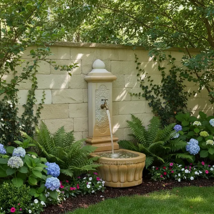 Sandsteinbrunnen Figu