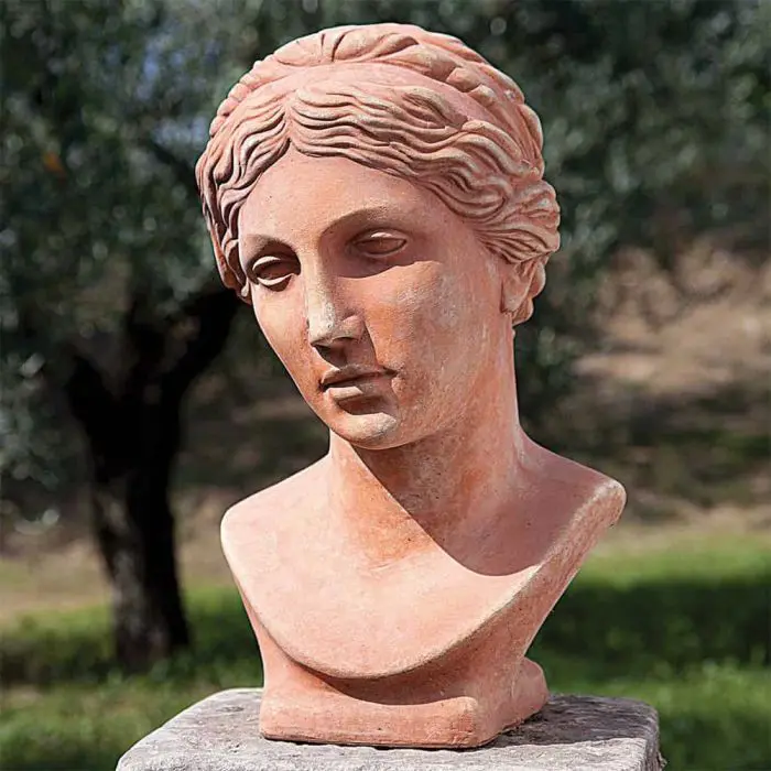 Terracotta Figur "Signora"
