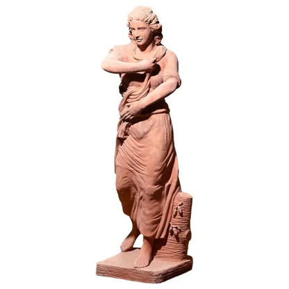 Terracotta Statue "Signora Inverno"