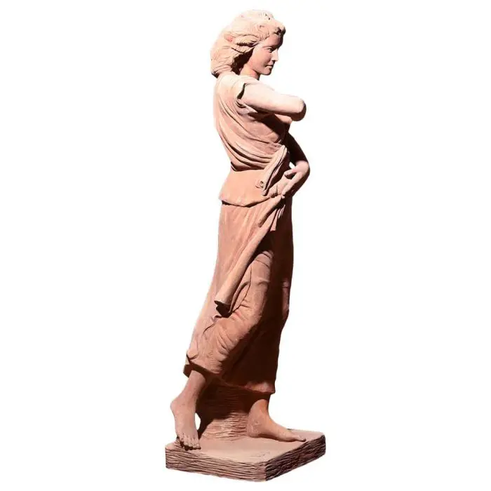 Terracotta Statue "Signora Inverno"