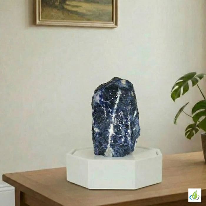 Zimmerbrunnen Luxur Edelstein Marmor 8-eck