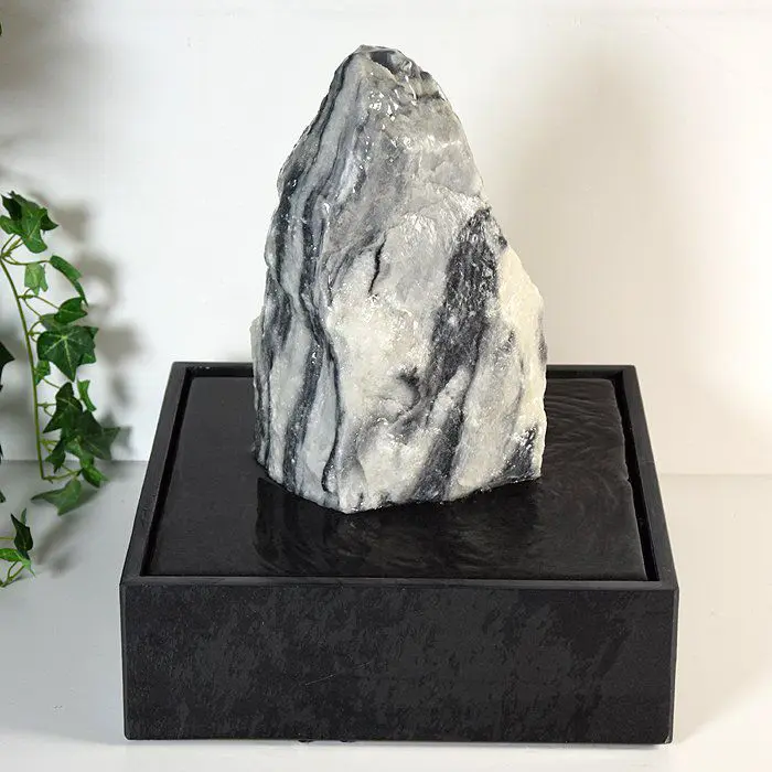 Fontaine en marbre Tendance Bleu Arctique