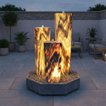 Terrassenbrunnen Sölker Marmor Revolution