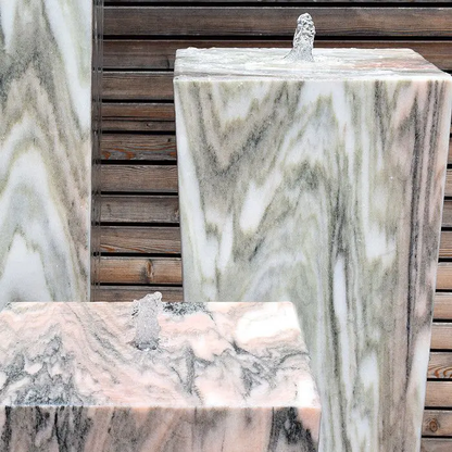 Terrassenbrunnen Sölker Marmor Revolution