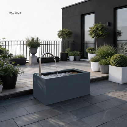 Fontaine Artisanale Acier Inox RAL - 100-200cm Fontaine Acier Premium