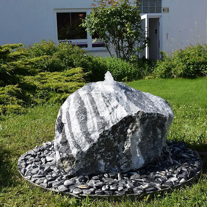 Quellsteinset Wachauer Marmor Findling