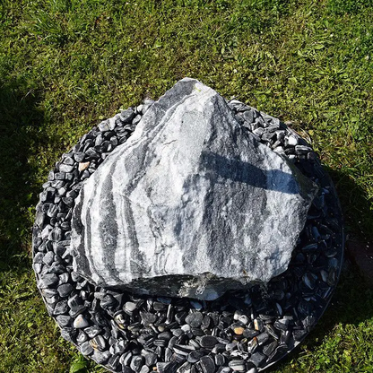 Quellsteinset Wachauer Marmor Findling