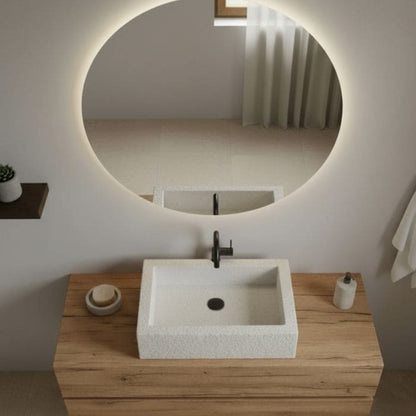 Kalkstein Waschbecken 60x40