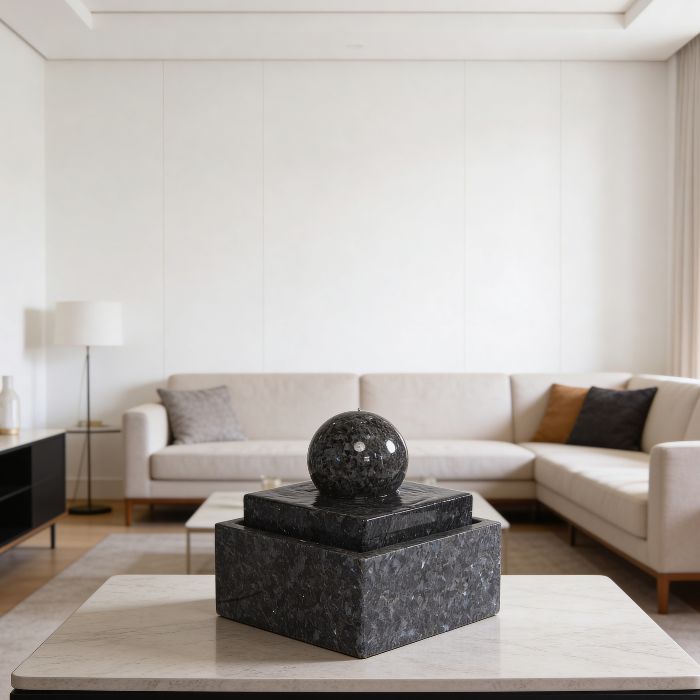 Zimmer Kugelbrunnen Blue Pearl