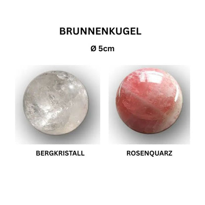 Indoor Fountain Gemstone Rose Quartz