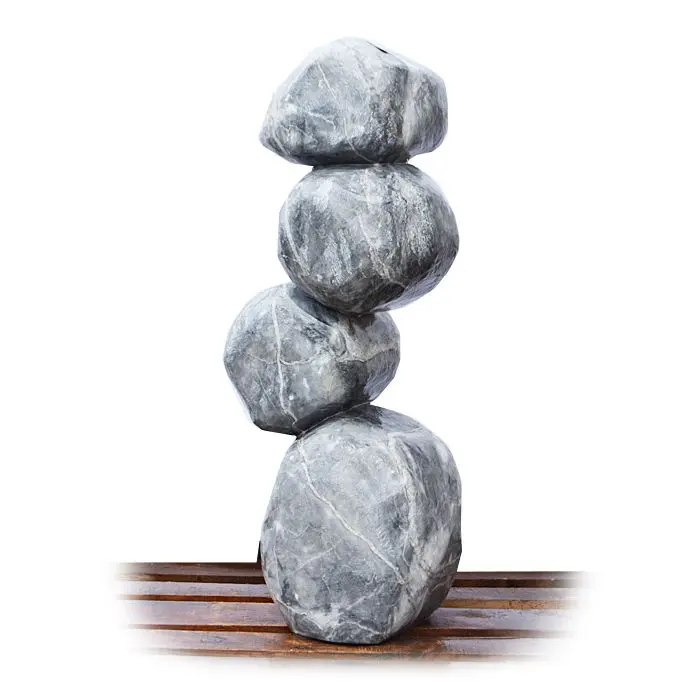 Charcoal Marmor Showstein "Campeche" Nr 2/H 112cm