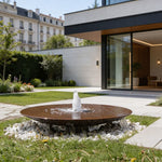 Cortenstahl Outdoor Wasserschale