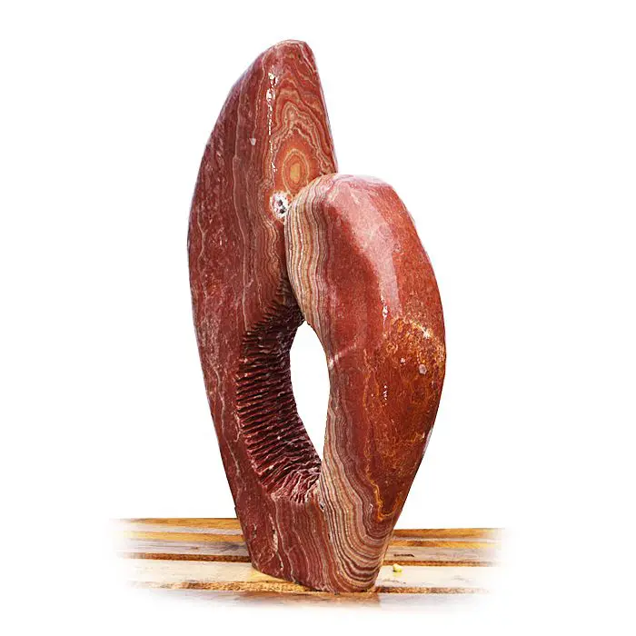 Pierre décorative d'exposition Flamingo marbre Montevideo 1/H 110cm