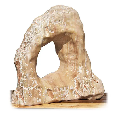 Pierre décorative d'exposition Flamingo marbre Santiago 3/H 102cm