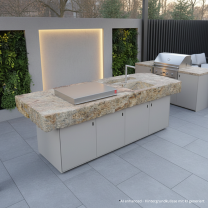 Outdoorküche Juparana Granit