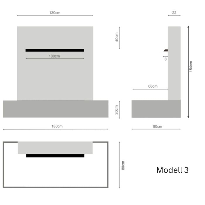 Edelstahl Outdoor Wasserfall